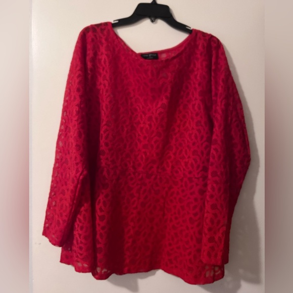 Lane Bryant Tops - Lace Lane Bryant Blouse